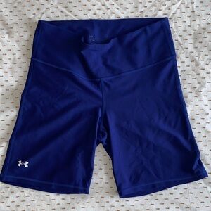 Under Armour Women's Navy Bike Shorts